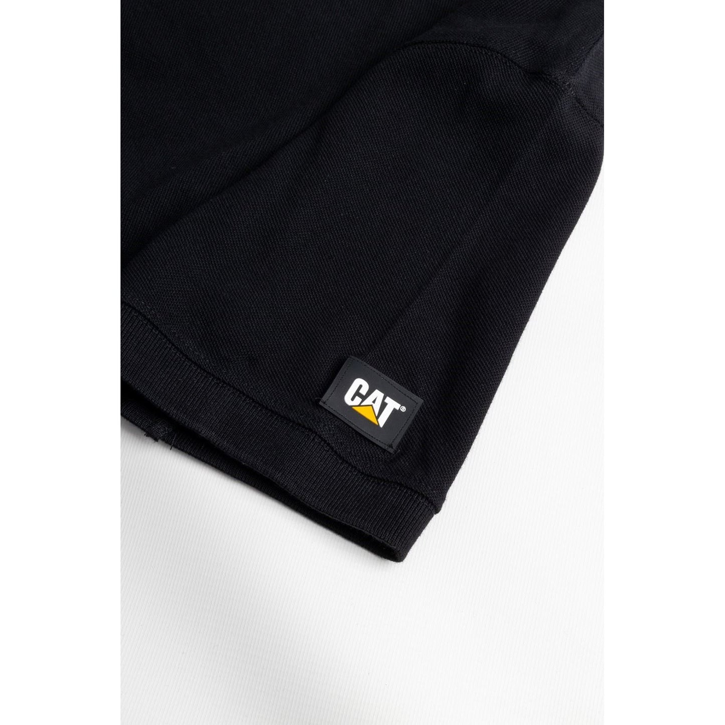 Caterpillar Men's Essentials Polo Shirt in Black