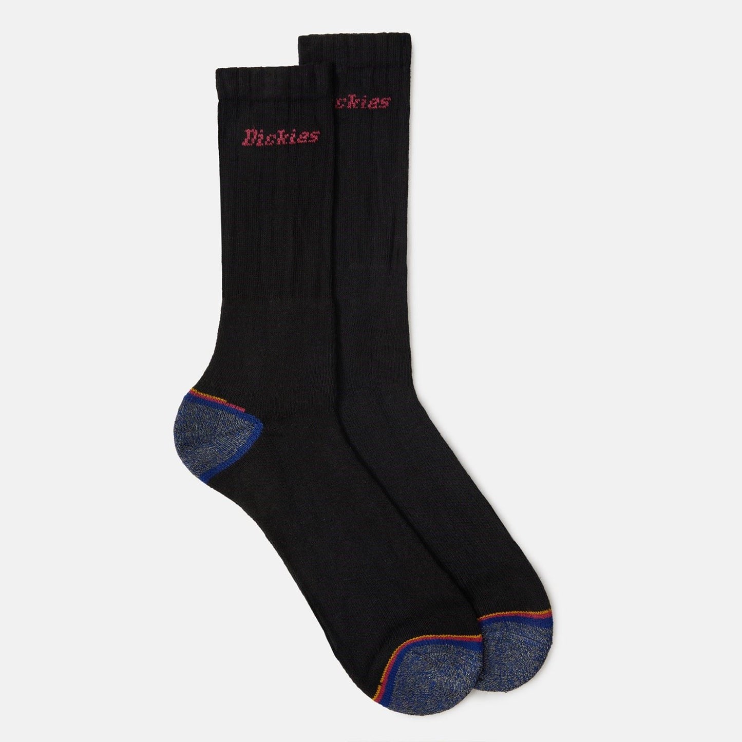 Dickies Strong Polyester Men's Black Work Socks