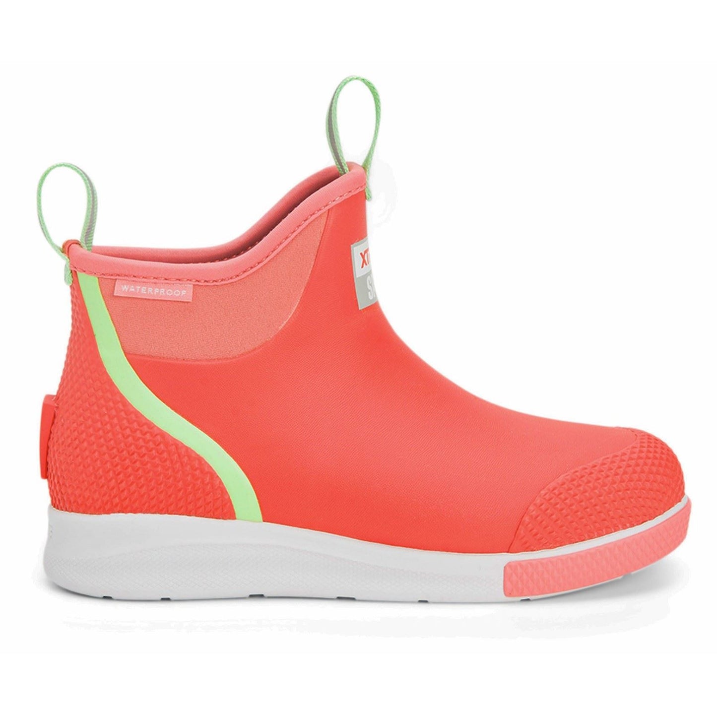 Xtratuf Women's Ankle Deck Boot Sport in Coral