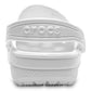 Crocs Kids' Classic Clog Thermoplastic White Loafers