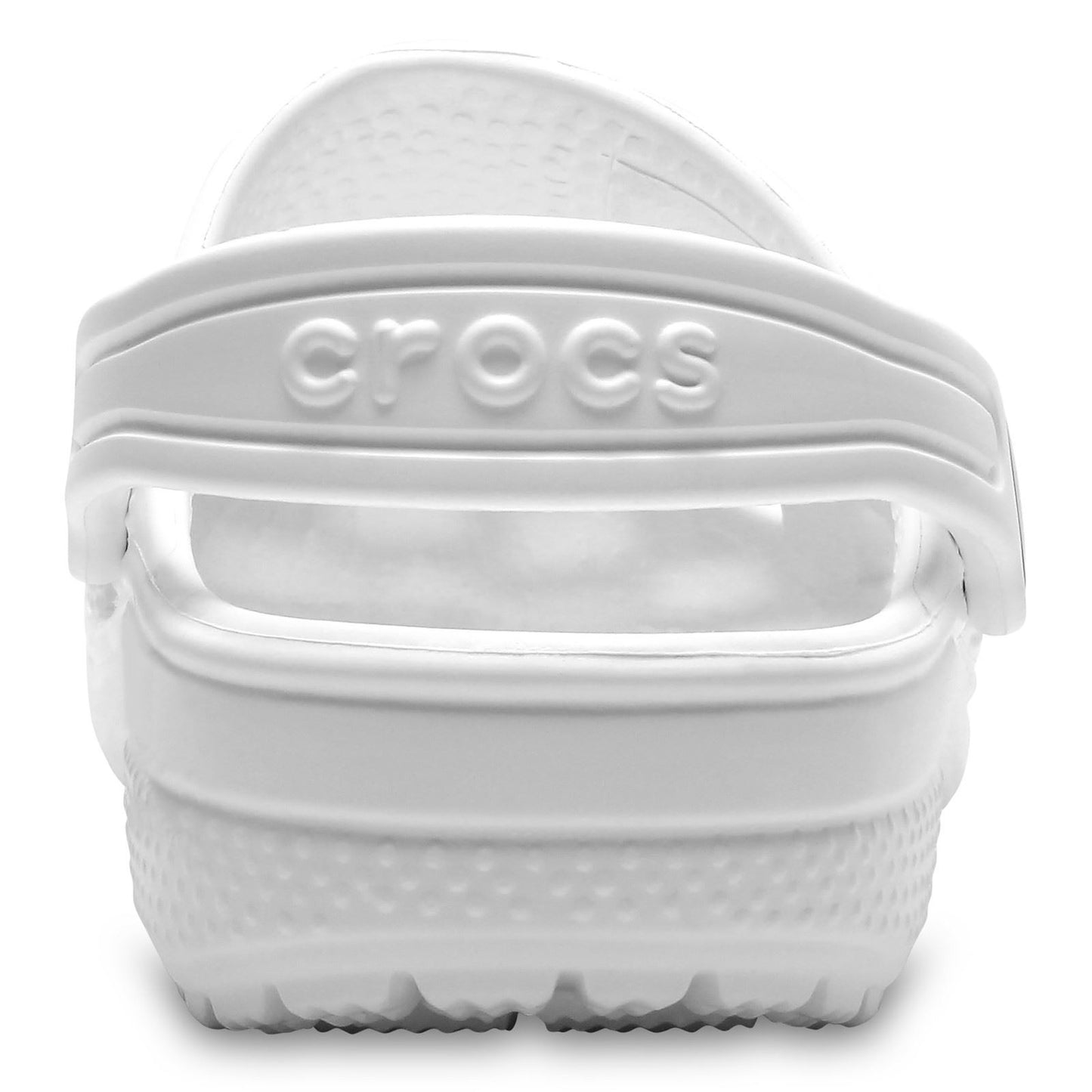 Crocs Kids' Classic Clog Thermoplastic White Loafers