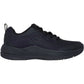 Skechers Microspec Advance Textile Junior Black Trainers