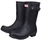 Hunter Women's Original Short Wellington Boots in Black
