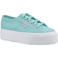 Superga Women's 2790 LINEA UP AND DOWN TRAINER in Green Water