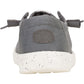 HEYDUDE Women's Wendy Canvas Shoe in Dark Grey