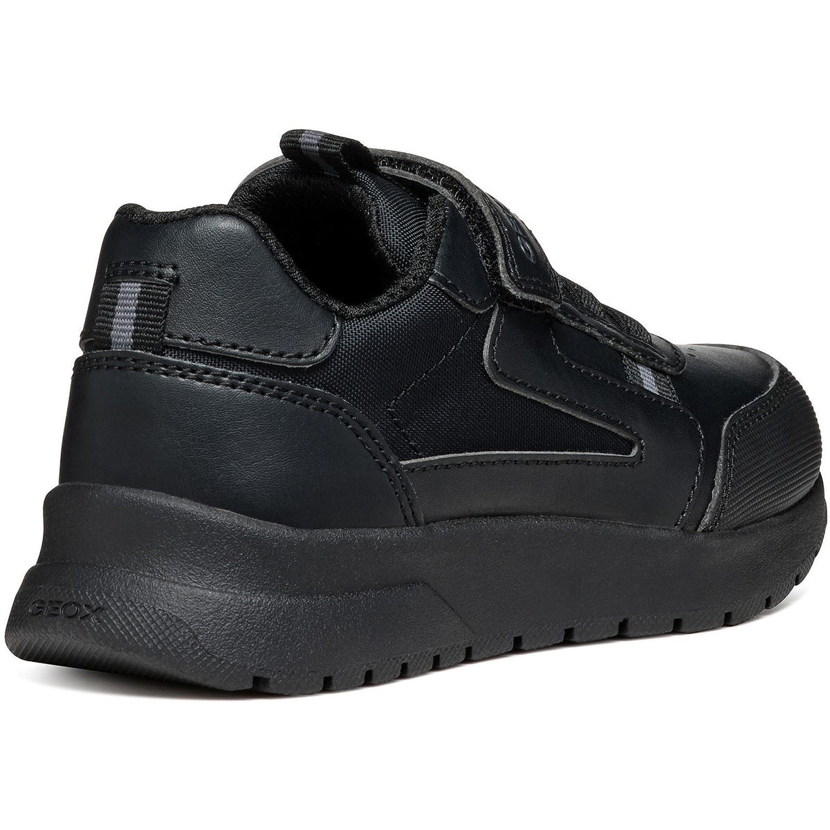 Geox J Briezee B. A Boy's Black Trainers