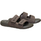 HEYDUDE Wave 2 Strap Polyurethane Men's Major Brown Sandals