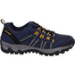 Hi-Tec Jaguar Polyester Men's Navy/Yellow Hiking Boots