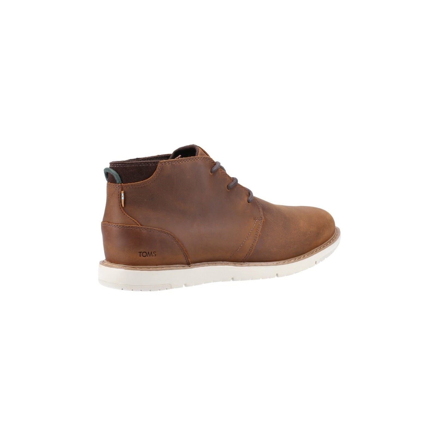 TOMS Men's Navi Boots in Topaz Brown Leather
