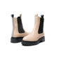 Osprey London The Huckleberry Leather Women's Cream Boots