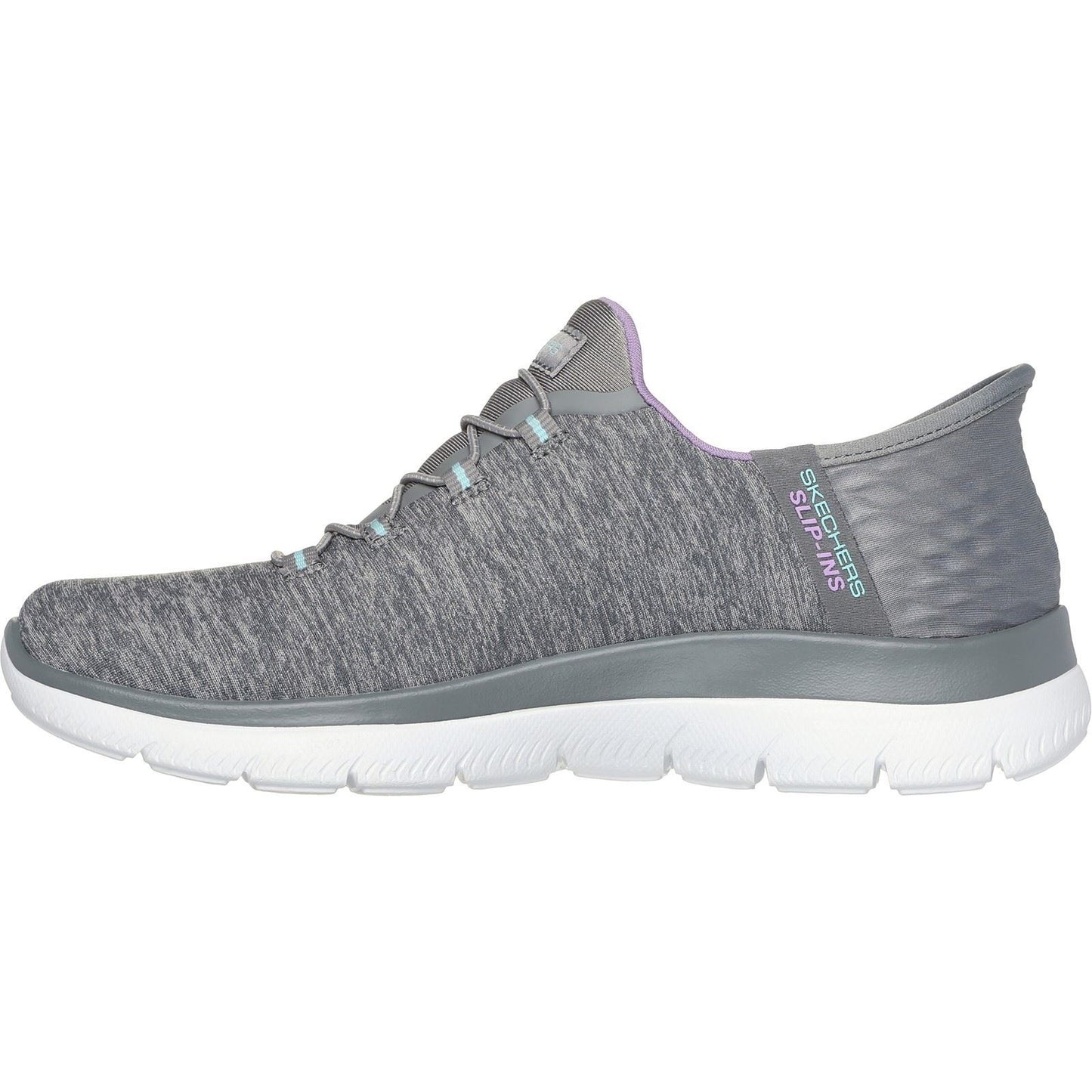 Skechers Women's Summits Dazzling Haze Shoes in Grey/Multi