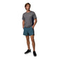 Columbia Three Pitch Polyester Men's Blue Activewear Shorts