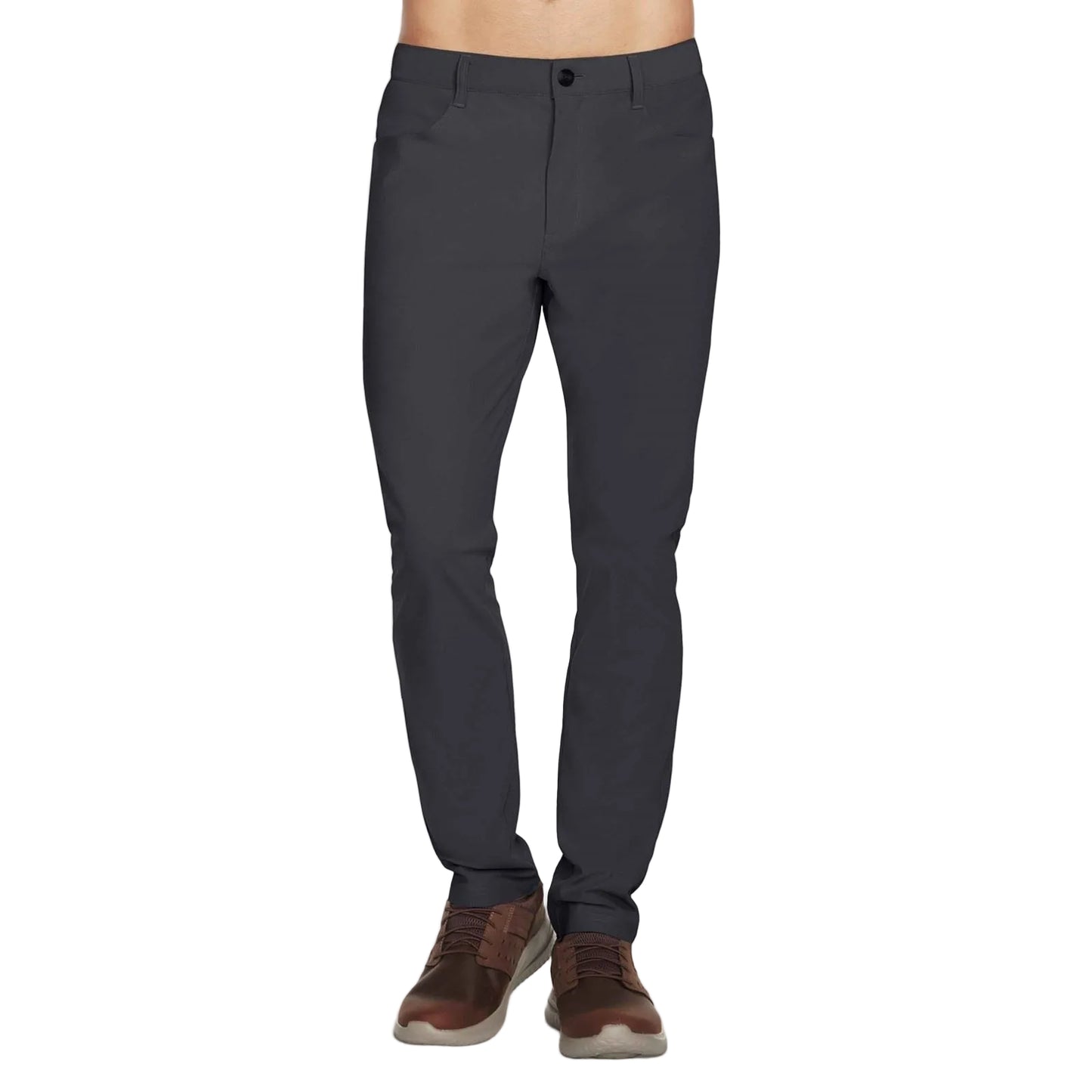 Skechers GO WALK Premium 5 Pocket Polyester Men's Black Chino Pants