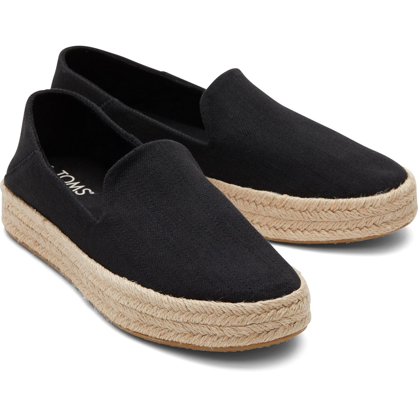 TOMS Women's Carolina Slipper in Black