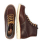 RED WING 8138 MENS HERITAGE WORK 6INCH MOC TOE BRIAR OIL SLICK