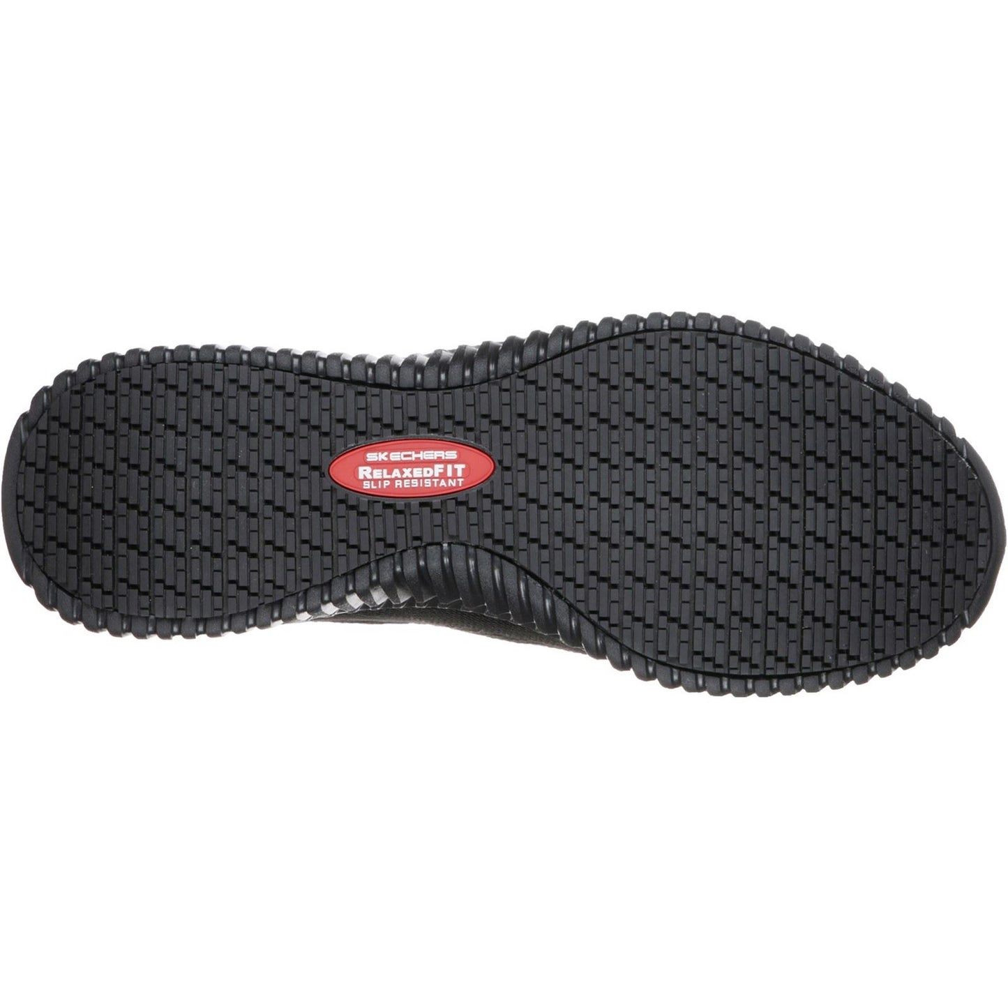 Skechers Workwear Cessnock Textile Men's Black Trainers