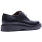 Base London Vector Leather Men's Black Lace-Up Shoes