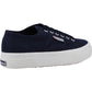Superga Women's 2740 PLATFORM Trainers in Navy