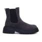 Hush Puppies Rose Chelsea Leather Women's Charcoal Heeled Chelsea Boots