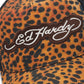 Ed Hardy 5 Panel Trucker Leopard Print Caps