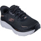 Skechers D'Lux Vapor Clear Horizon Textile Women's Black Trainers