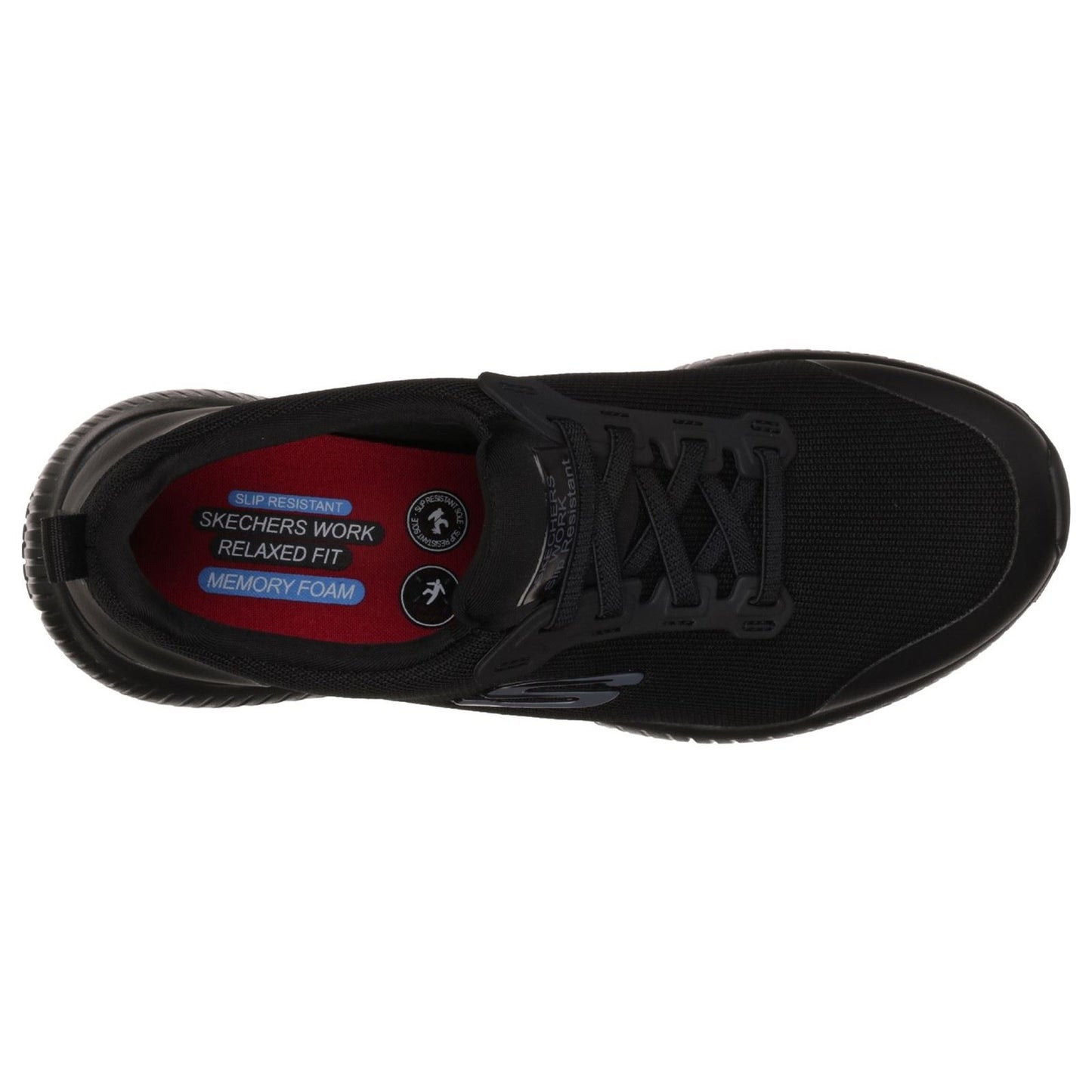 Skechers Workwear Squad SR Textile Women's Black Safety Trainers