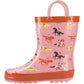 Cotswold Puddle Rubber Kid's Horses Wellington Boots