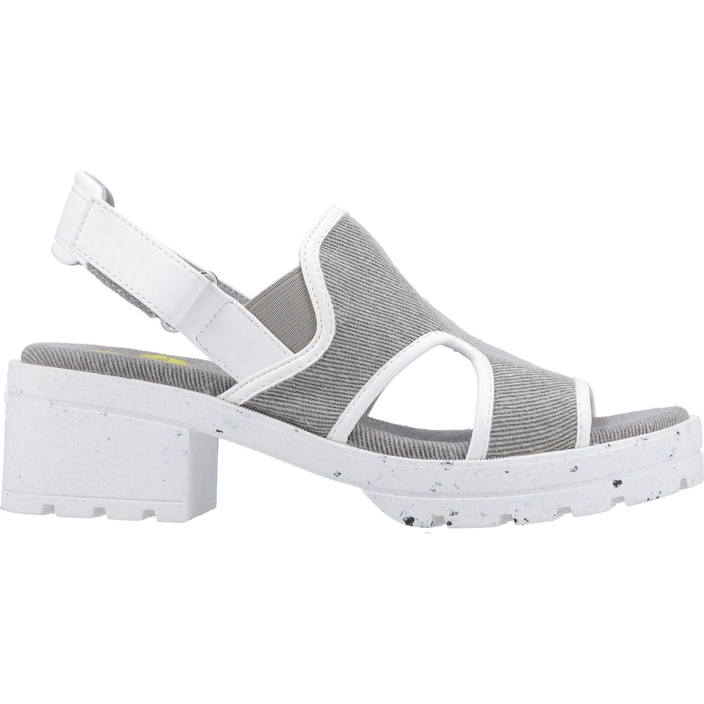 Rocket Dog Women's Lilly Sandal in Grey/White