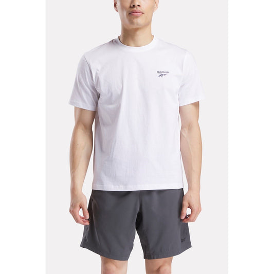 Reebok Cody Crew Neck Tee Cotton Men's White Short Sleeve T-Shirt