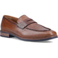 Hush Puppies Mitchell Leather Men's Tan Loafers