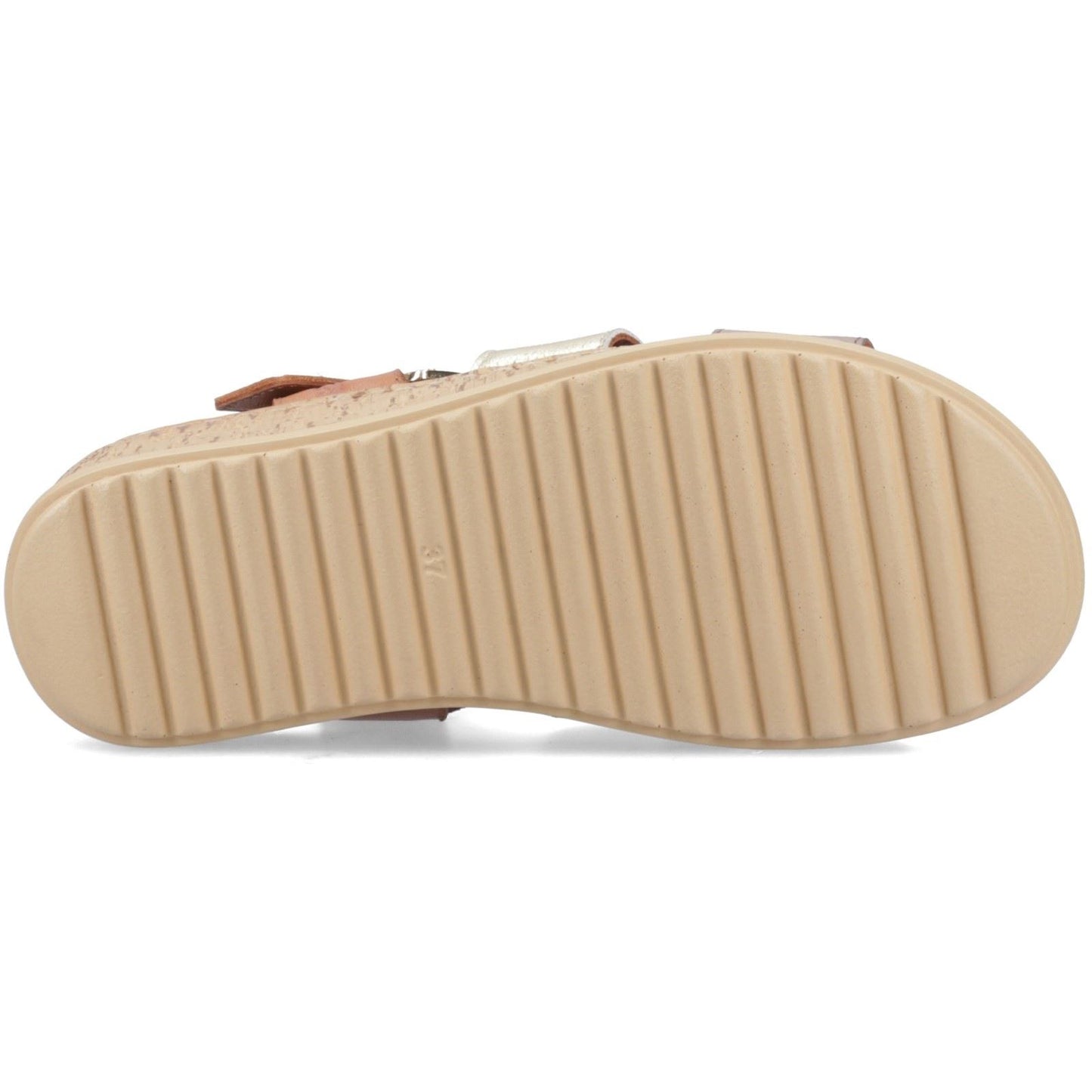 Hush Puppies Eliana Sandal Leather Women's Gold Sandals