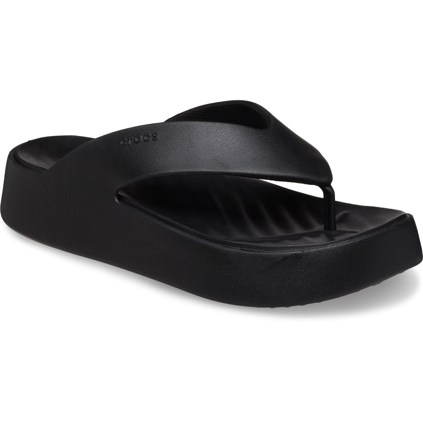 Crocs Women's Getaway Platform Flip in Black