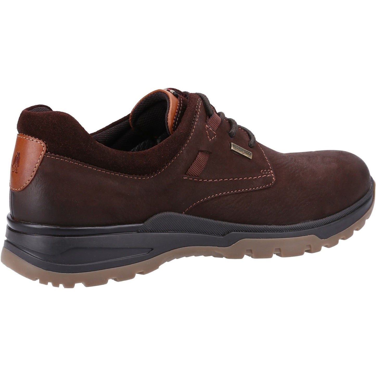 Hush Puppies Men's Pele Shoe in Brown Nubuck