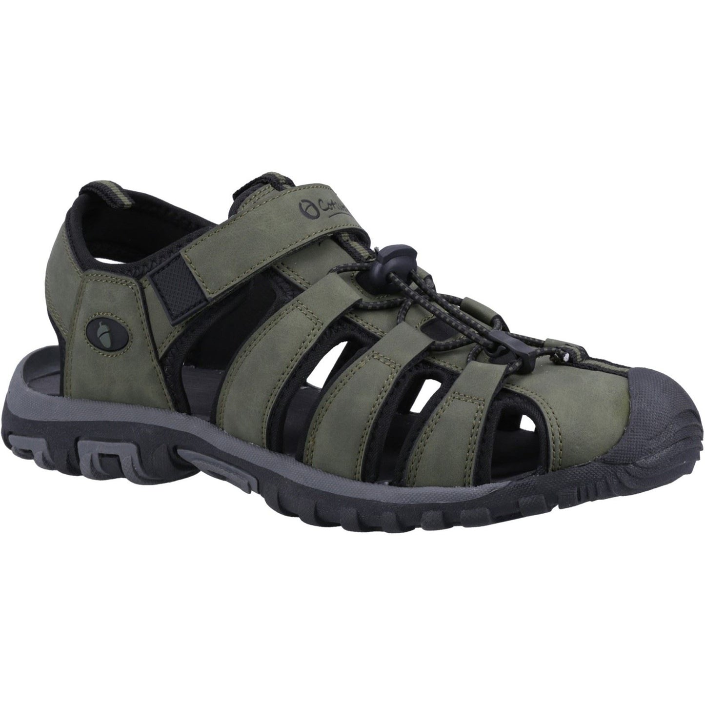 Cotswold Furze Polyurethane Men's Khaki Sandals