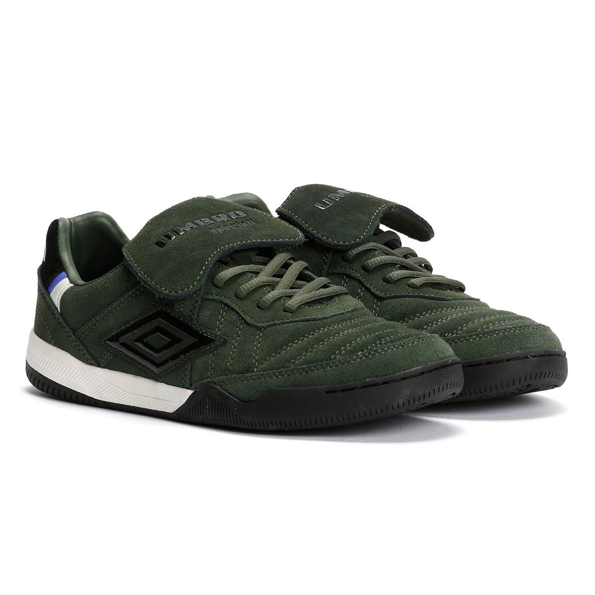 Umbro Speciali TR Suede Duffle Bag/Black Trainers