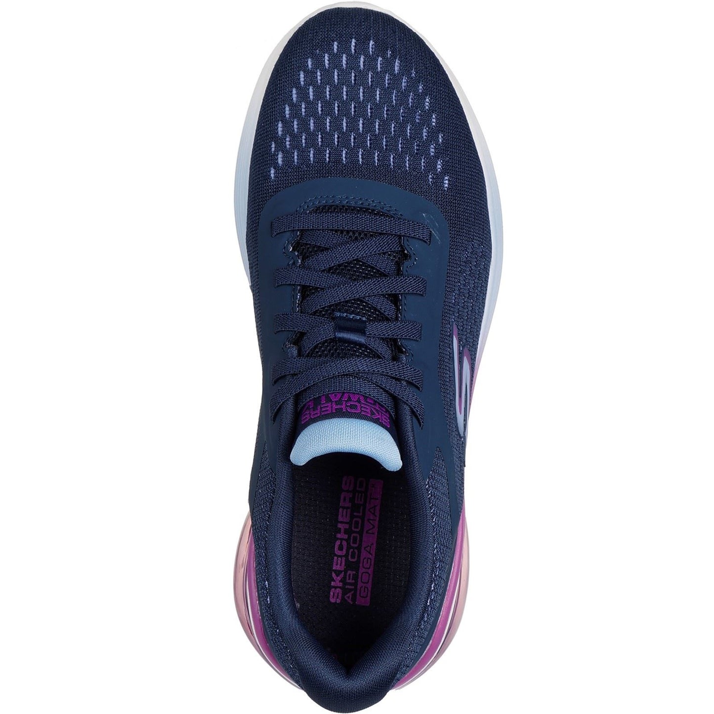 Skechers Women's Go Walk Air 3.0 Trainers in Navy/Purple