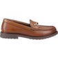 Hush Puppies Verity Snaffle Leather Women's Tan Loafers