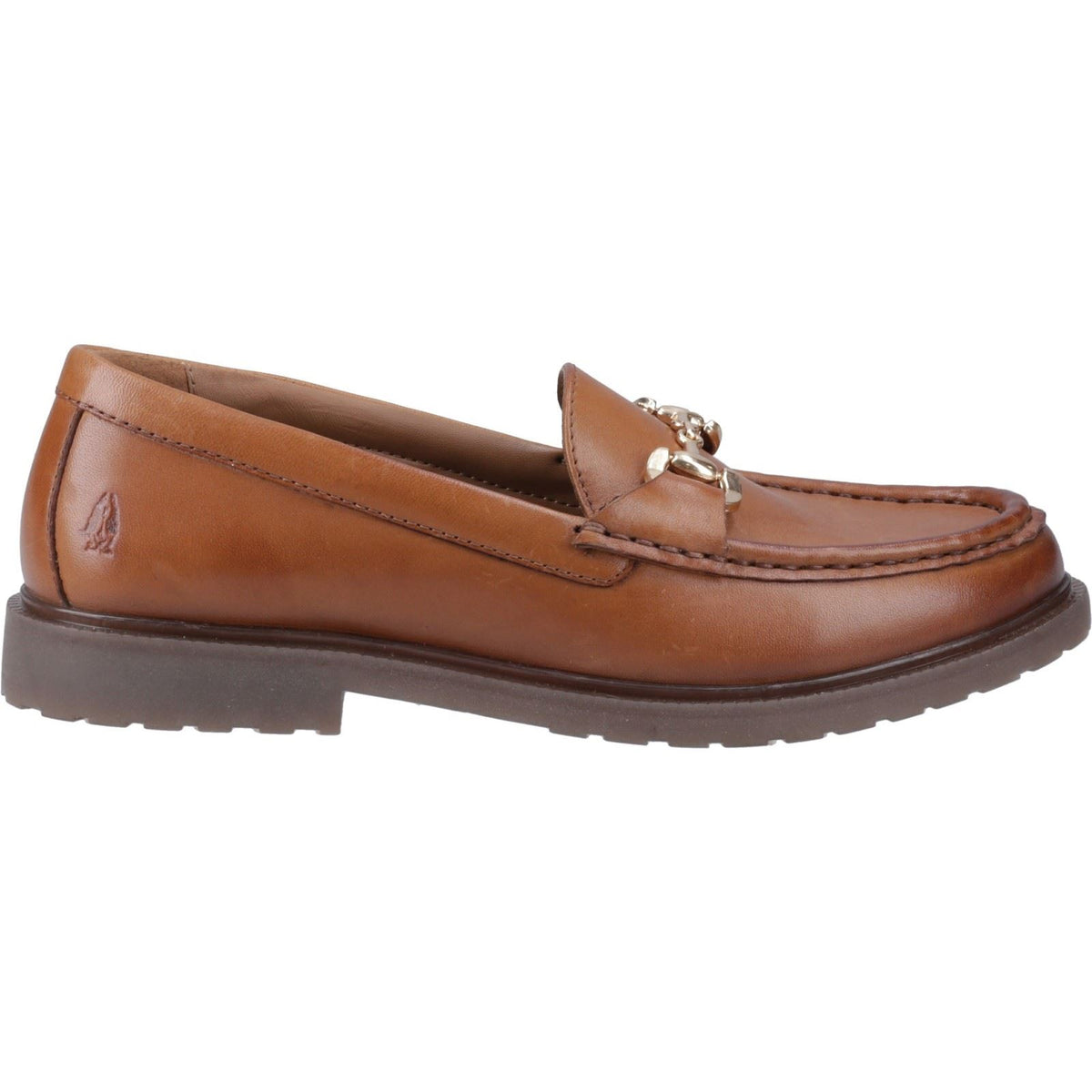 Hush Puppies Verity Snaffle Leather Women's Tan Loafers