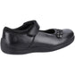 Hush Puppies Christina Leather Junior Black Shoes