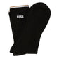Boss - 50531597-960 MENS BOSS 3PC SIB STRIPE SOCK BLACK/WHT/GRY