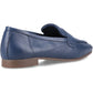 Hush Puppies Sutton Leather Women's Navy Loafers
