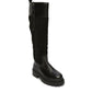 Osprey London The Bramble Tall Leather Women's Black Boots