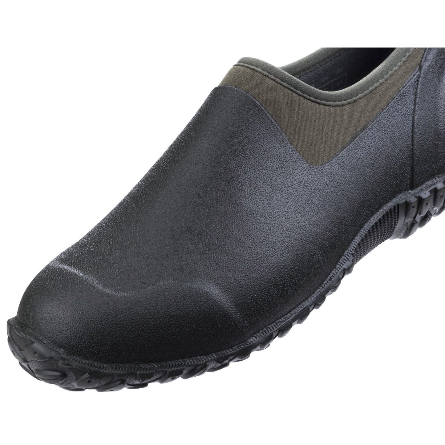 Muck Boots Men's Muckster II Low All Purpose Lightweight Shoe in Black/Moss