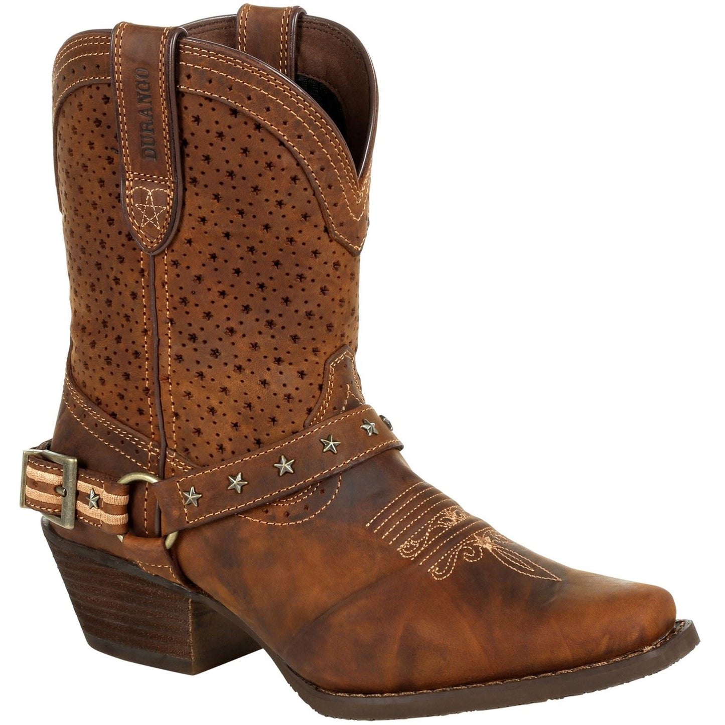 Durango Women's Crush Shortie Boot in Bomber Brown