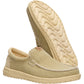 HEYDUDE Mikka Braided Textile Men's Olive Grey/Boulder Tan Loafers