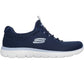 Skechers Summits Summer Blush Textile Women's Navy Trainers