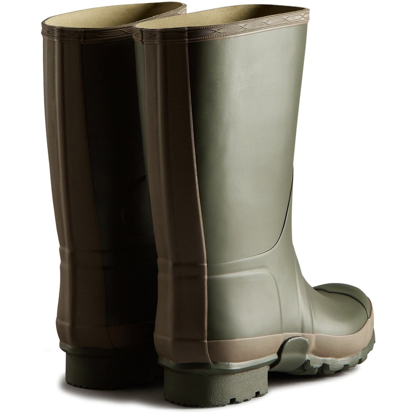 Hunter Men's Gardener Boot in Dark Olive/Clay