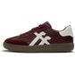 Fitflop The Dash T-Toe Leather Women's Dark Merlot/Urban White Trainers