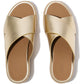 Fitflop Platfforms Leather Women's Platino Sandals