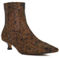 Dune Odore Leather Women's Tan Heeled Ankle Boots